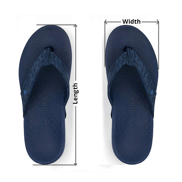 ZULLAZ Active orthotic flip flops