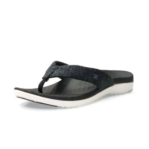 ACTIVE Orthotic Flip Flops | BLACK | Zullaz