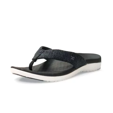 ACTIVE Orthotic Flip Flops | BLACK | Zullaz
