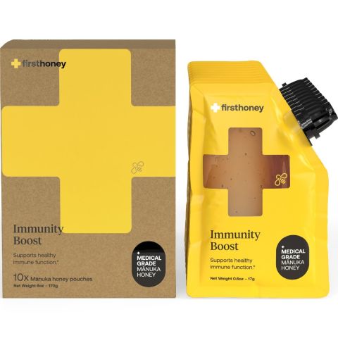 First Honey® Mānuka Immunity Boost Pouches