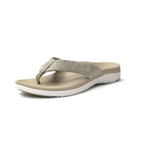 ACTIVE Orthotic Flip Flops | KHAKI | Zullaz
